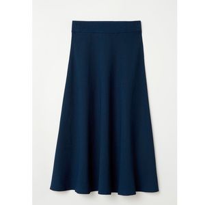 H&M Fine Knit Circle Midi Skirt